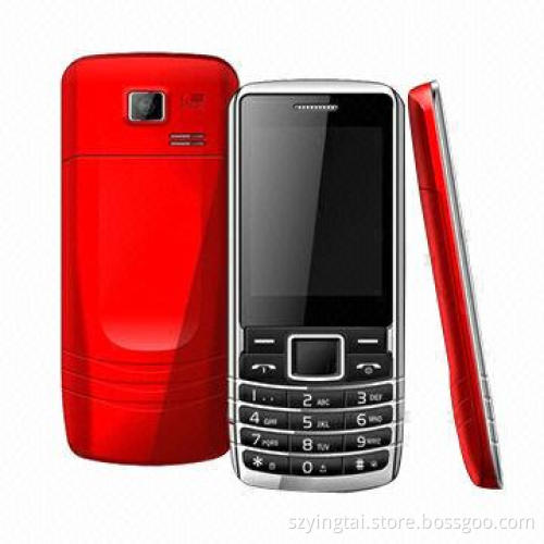 GSM quad band 2.4-inch dual SIM bar feature phone made in china